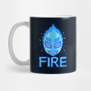 Blue Fire Mug